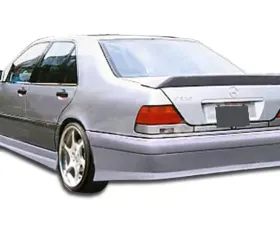 1992-1999 Mercedes S Class W140 Duraflex VIP Side Skirts Rocker Panels (short wheelbase) - 2 Piece