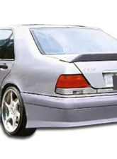 1992-1999 Mercedes S Class W140 Duraflex VIP Side Skirts Rocker Panels (short wheelbase) - 2 Piece                                     - 102492 - Image 6