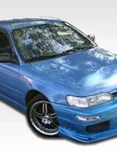 1993-1997 Toyota Corolla Geo Prizm Duraflex Bomber Front Bumper Cover - 1 Piece                                     - 101324 - Image 2
