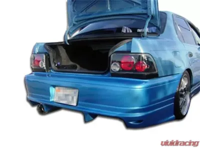 1993-1997 Toyota Corolla Geo Prizm Duraflex Bomber Rear Bumper Cover - 1 Piece - 101325