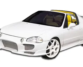 1993-1997 Honda Del Sol Duraflex Aggressive Front Bumper Cover - 1 Piece