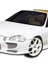 1993-1997 Honda Del Sol Duraflex Aggressive Front Bumper Cover - 1 Piece                                     - 101244 - Image 15