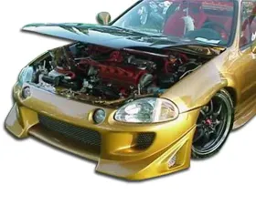 1993-1997 Honda Del Sol Duraflex Blits Front Bumper Cover - 1 Piece
