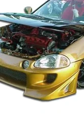 1993-1997 Honda Del Sol Duraflex Blits Front Bumper Cover - 1 Piece                                     - 101249 - Image 6