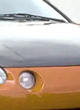 1993-1997 Honda Del Sol Carbon Creations Dritech OEM Look Hood - 1 Piece                                     - 101222 - Image 2