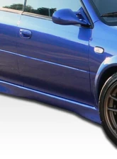 1993-2001 Subaru Impreza Duraflex S-Sport Side Skirts Rocker Panels - 2 Piece                                     - 104497 - Image 2