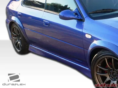 1993-2001 Subaru Impreza Duraflex S-Sport Side Skirts Rocker Panels - 2 Piece - 104497