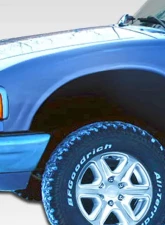1993-1997 Ford Ranger Duraflex 4.5" Off Road Bulge Front Fenders - 2 Piece                                     - 106460 - Image 2