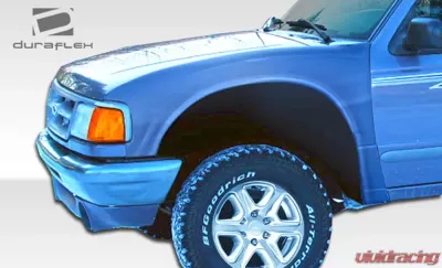 1993-1997 Ford Ranger Duraflex 4.5" Off Road Bulge Front Fenders - 2 Piece - 106460
