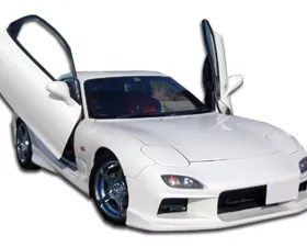 1993-1997 Mazda RX-7 Duraflex Sleek Front Bumper Cover - 1 Piece