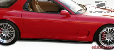 1993-1997 Mazda RX-7 Duraflex Type F Side Skirts Rocker Panels - 2 Piece - 103574