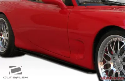 1993-1997 Mazda RX-7 Duraflex Type F Side Skirts Rocker Panels - 2 Piece - 103574