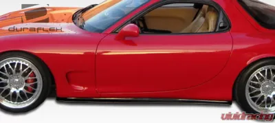 1993-1997 Mazda RX-7 Duraflex Type F Side Skirts Rocker Panels - 2 Piece - 103574