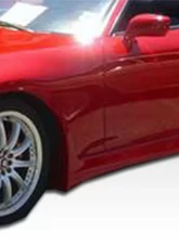 1993-1998 Toyota Supra Duraflex Bomber Side Skirts Rocker Panels - 2 Piece                                     - 101329 - Image 6