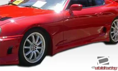 1993-1998 Toyota Supra Duraflex Bomber Side Skirts Rocker Panels - 2 Piece - 101329