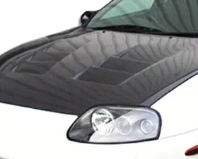 1993-1998 Toyota Supra Carbon Creations TS-1 Hood - 1 Piece