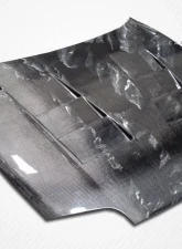 1993-1998 Toyota Supra Carbon Creations TS-1 Hood - 1 Piece                                     - 103690 - Image 4