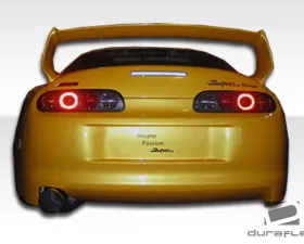 1993-1998 Toyota Supra Duraflex TD3000 Wide Body Rear Bumper Cover - 1 Piece