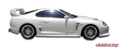 1993-1998 Toyota Supra Duraflex TD3000 Wide Body Side Skirts Rocker Panels - 2 Piece - 102531