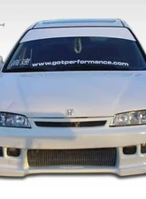1994-1997 Honda Accord 4 cyl Duraflex Spyder Front Bumper Cover - 1 Piece                                     - 101461 - Image 2