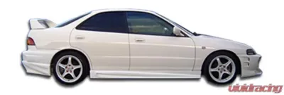 1994-2001 Acura Integra 4DR Duraflex Bomber Side Skirts Rocker Panels - 2 Piece - 101387