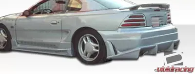 1994-1998 Ford Mustang Duraflex Bomber Side Skirts Rocker Panels - 2 Piece - 103926