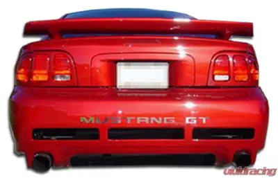 1994-1998 Ford Mustang Duraflex Colt 2 Rear Bumper Cover - 1 Piece - 101431
