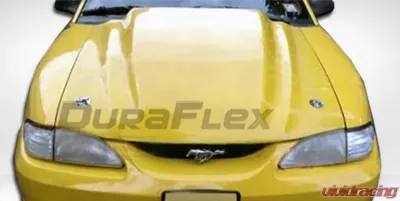 1994-1998 Ford Mustang Duraflex 3" Cowl Hood - 1 Piece - 102255