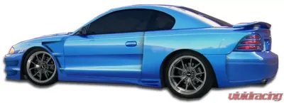 1994-1998 Ford Mustang Duraflex GT500 Wide Body Door Caps - 2 Piece (S) - 104834