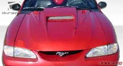 1994-1998 Ford Mustang Duraflex Spyder 3 Hood - 1 Piece - 101423