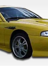 1994-1998 Ford Mustang Duraflex Vader Side Skirts Rocker Panels - 2 Piece                                     - 101442 - Image 5