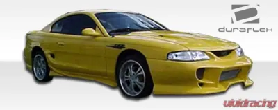 1994-1998 Ford Mustang Duraflex Vader Side Skirts Rocker Panels - 2 Piece - 101442