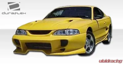 1994-1998 Ford Mustang Duraflex Vader Side Skirts Rocker Panels - 2 Piece - 101442