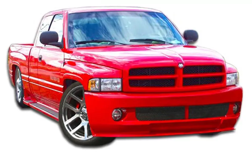 1994-2001 Dodge Ram Duraflex SRT Look Front Bumper Cover - 1 Piece