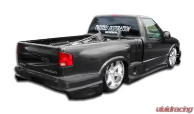 1994-2004 Chevrolet S-10 Sonoma Step Side Duraflex Drifter Rear Bumper Cover - 1 Piece - 101420