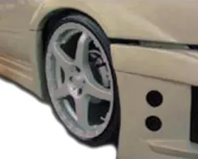 1995-1999 Nissan 200SX Duraflex Q Flared Fender Flares - 2 Piece (S)