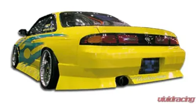 1995-1998 Nissan 240SX S14 Duraflex Type U Rear Bumper Cover - 1 Piece - 101646