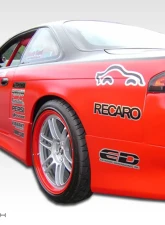 1995-1998 Nissan 240SX S14 Duraflex V-Speed Rear Bumper Cover - 1 Piece                                     - 101650 - Image 3