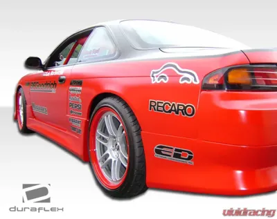 1995-1998 Nissan 240SX S14 Duraflex V-Speed Rear Bumper Cover - 1 Piece - 101650