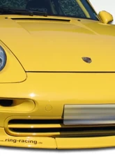 1995-1998 Porsche 993 Carrera C2 C4 Targa Duraflex Club Sport Front Lip Under Spoiler Air Dam - 3 Piece                                     - 105106 - Image 2
