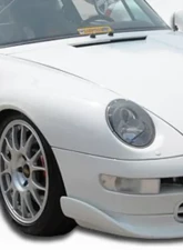 1995-1998 Porsche 993 Carrera C2 C4 Targa Duraflex Club Sport Front Lip Under Spoiler Air Dam - 3 Piece                                     - 105106 - Image 4