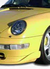 1995-1998 Porsche 993 Carrera C2 C4 Targa Duraflex Club Sport Front Lip Under Spoiler Air Dam - 3 Piece                                     - 105106 - Image 6