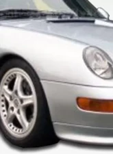 1995-1998 Porsche 993 Carrera C2 C4 Targa Duraflex RS Look Front Add Ons Spat Bumper Extensions - 2 Piece                                     - 105102 - Image 2