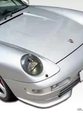 1995-1998 Porsche 993 Carrera C2 C4 Targa Duraflex RS Look Front Add Ons Spat Bumper Extensions - 2 Piece                                     - 105102 - Image 3