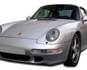 1995-1998 Porsche 993 Carrera Duraflex Turbo Look Front Bumper Cover - 1 Piece