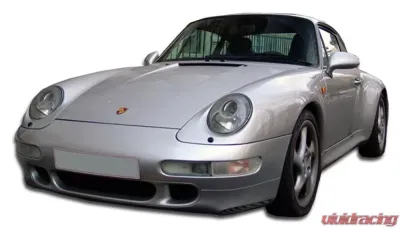 1995-1998 Porsche 993 Carrera Duraflex Turbo Look Front Bumper Cover - 1 Piece - 105103