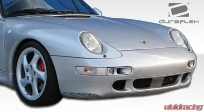 1995-1998 Porsche 993 Carrera Duraflex Turbo Look Front Bumper Cover - 1 Piece - 105103