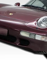 1995-1998 Porsche 993 Carrera Duraflex Turbo Look Front Bumper Cover - 1 Piece                                     - 105103 - Image 3