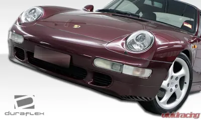 1995-1998 Porsche 993 Carrera Duraflex Turbo Look Front Bumper Cover - 1 Piece - 105103