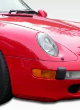 1995-1998 Porsche 993 Carrera Duraflex Turbo Look Front Bumper Cover - 1 Piece                                     - 105103 - Image 4